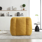 Fauteuil paresseux ultra doux avec mousse à mémoire de forme et ottoman