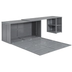 Lit escamotable queen size avec bureau pivotant