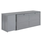 Lit escamotable queen size avec bureau pivotant
