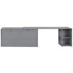 Lit escamotable queen size avec bureau pivotant