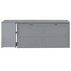 Lit escamotable queen size avec bureau pivotant