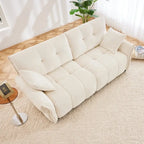 78.7 Chenille Two Seater Upholstered Sofa