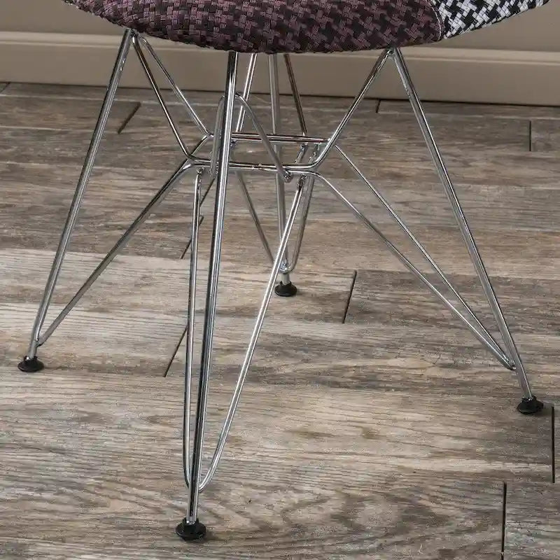 Chaises en tissu Wilmette Patchwork de Christopher Knight Home (lot de 2) - N/A