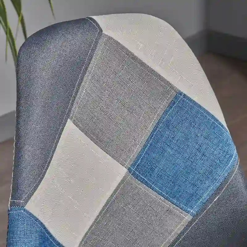 Chaises en tissu Wilmette Patchwork de Christopher Knight Home (lot de 2) - N/A