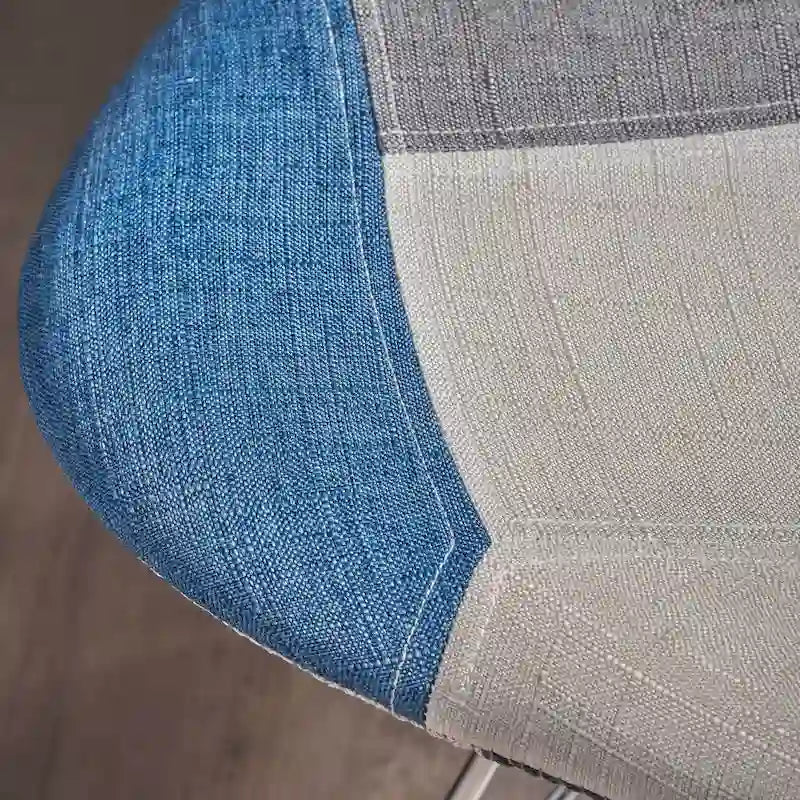 Chaises en tissu Wilmette Patchwork de Christopher Knight Home (lot de 2) - N/A