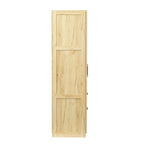 Armoire haute 70.87H avec 2 portes, 2 tiroirs et 5 espaces de rangement
