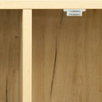 Armoire haute 70.87H avec 2 portes, 2 tiroirs et 5 espaces de rangement