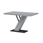 Table à manger Lillian Gloss Grise avec Coin et Banc