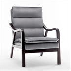 Fauteuil en velours Clovis 24.8, style moderne du milieu du siècle