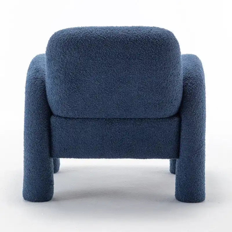 Fauteuil d'appoint rembourré au design moderne et unique pour le salon