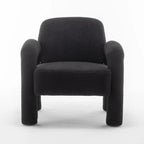 Fauteuil d'appoint rembourré au design moderne et unique pour le salon