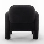 Fauteuil d'appoint rembourré au design moderne et unique pour le salon