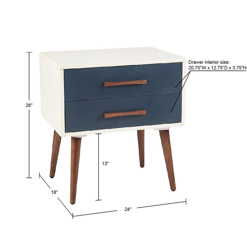 Table de chevet Jeremy Storage