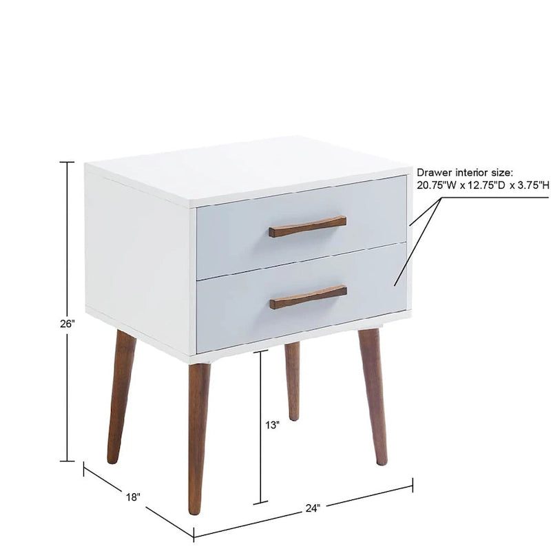 Table de chevet Jeremy Storage