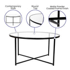 Tables gigognes Sonoma chêne clair avec piètement cantilever en métal