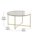 Tables gigognes Sonoma chêne clair avec piètement cantilever en métal