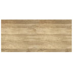 Mitchell Table basse rectangulaire moderne en bois massif et métal de 122 cm de large - 122 L x 56 P x 46 H