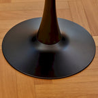 Table de cuisine et de salle à manger moderne ronde de 80 cm pour 2-4 personnes