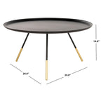 Table basse Diann - 29La x 29P x 15H