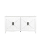 Buffet/Vaisselier autoportant de 59 po avec 4 portes
