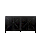 Buffet/Vaisselier autoportant de 59 po avec 4 portes
