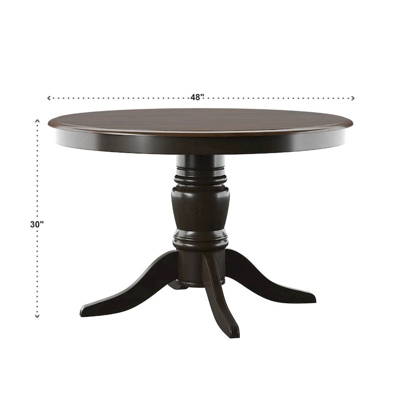 Table de salle à manger bicolore antique Mackenzie Country