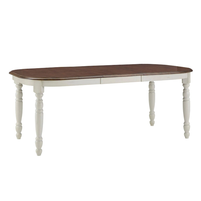 Table de salle à manger bicolore antique Mackenzie Country