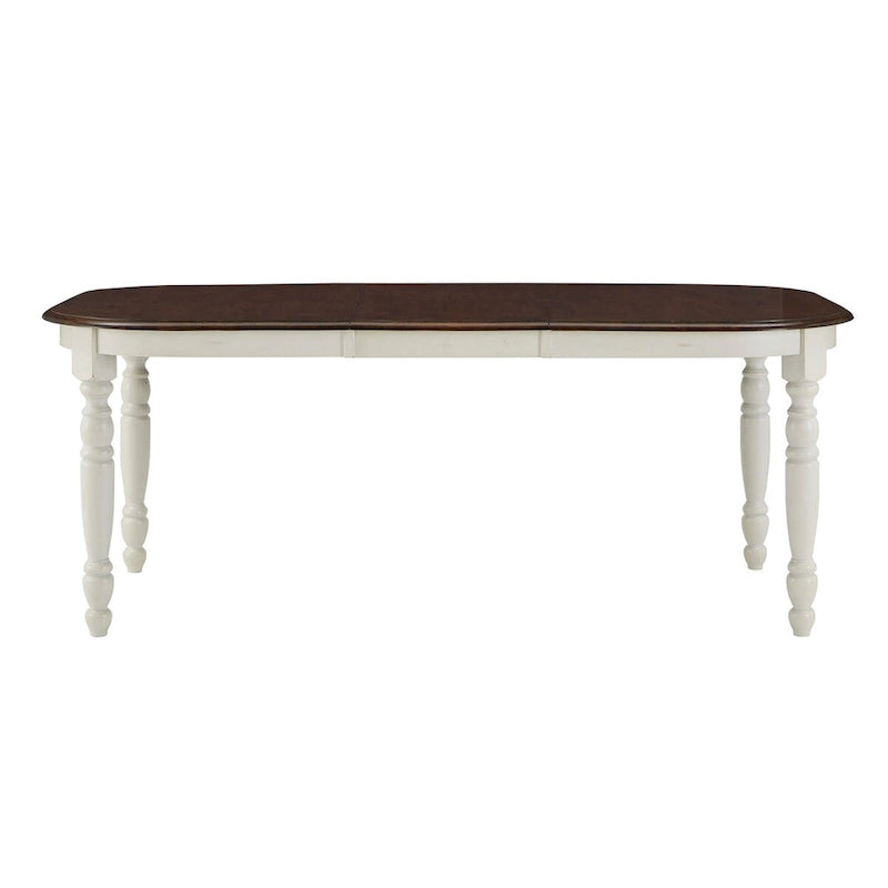 Table de salle à manger bicolore antique Mackenzie Country