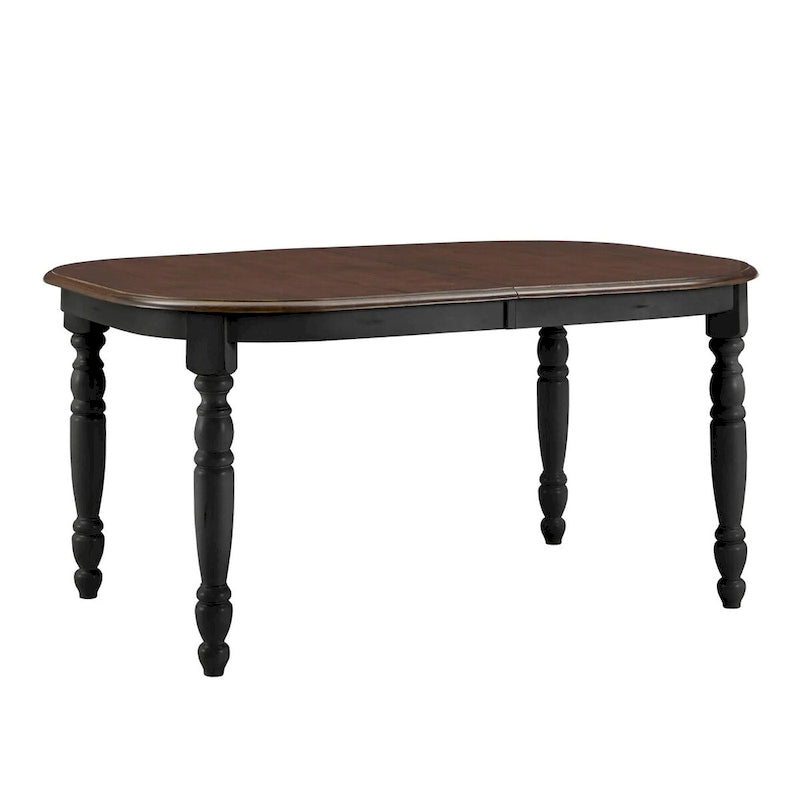 Table de salle à manger bicolore antique Mackenzie Country