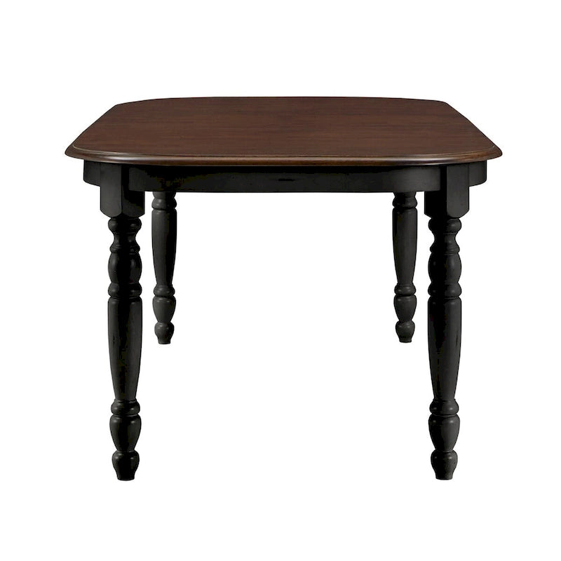Table de salle à manger bicolore antique Mackenzie Country