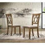 Chaise de salle à manger capitonnée