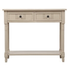 Console Daisy avec 2 tiroirs et étagère inférieure