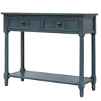Console Daisy avec 2 tiroirs et étagère inférieure