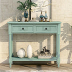 Console Daisy avec 2 tiroirs et étagère inférieure