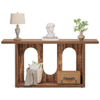 Console de canapé en bois de 70,87 pouces pour entrée et salon