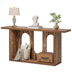 Console de canapé en bois de 70,87 pouces pour entrée et salon