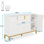 Meuble Buffet avec Rangement, Buffet de 150 cm - S.O.