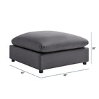 Pouf carré Cambrai 40 po par Greyson Living