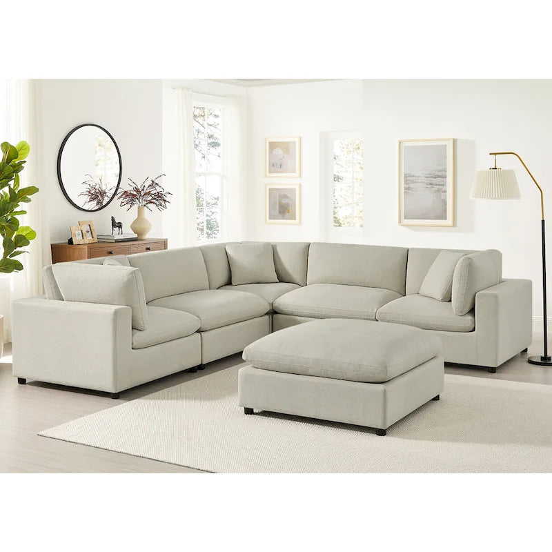 Pouf carré Cambrai 40 po par Greyson Living