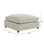 Pouf carré Cambrai 40 po par Greyson Living