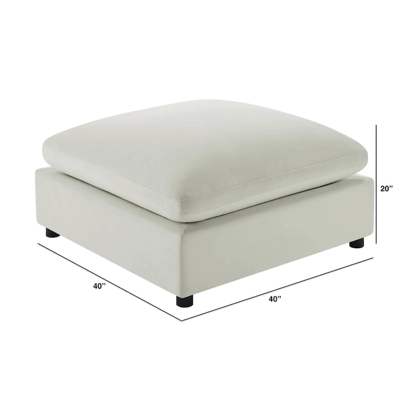 Pouf carré Cambrai 40 po par Greyson Living