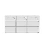Meuble de Rangement Polyvalent Blanc - Idéal pour la Chambre, la Cuisine et le Salon