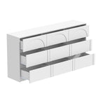 Meuble de Rangement Polyvalent Blanc - Idéal pour la Chambre, la Cuisine et le Salon