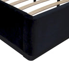 Lit King Size en velours Marlow